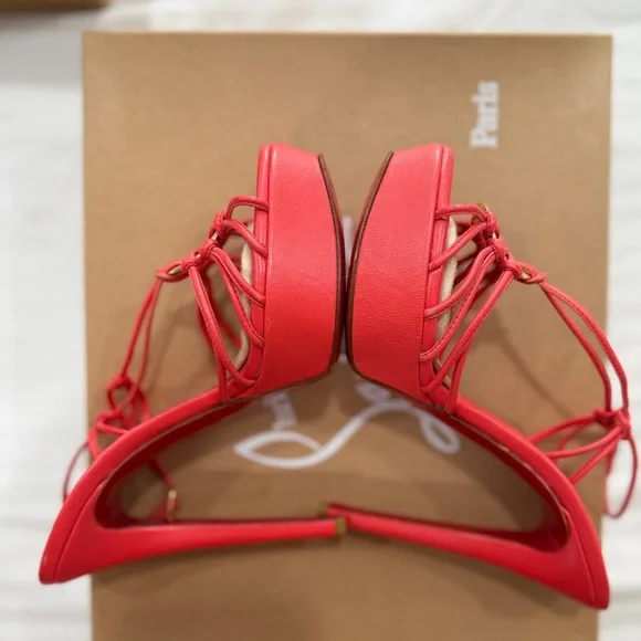 👠 Discolilou Sandal in Corail — Statement Heel! - Picture 12 of 13